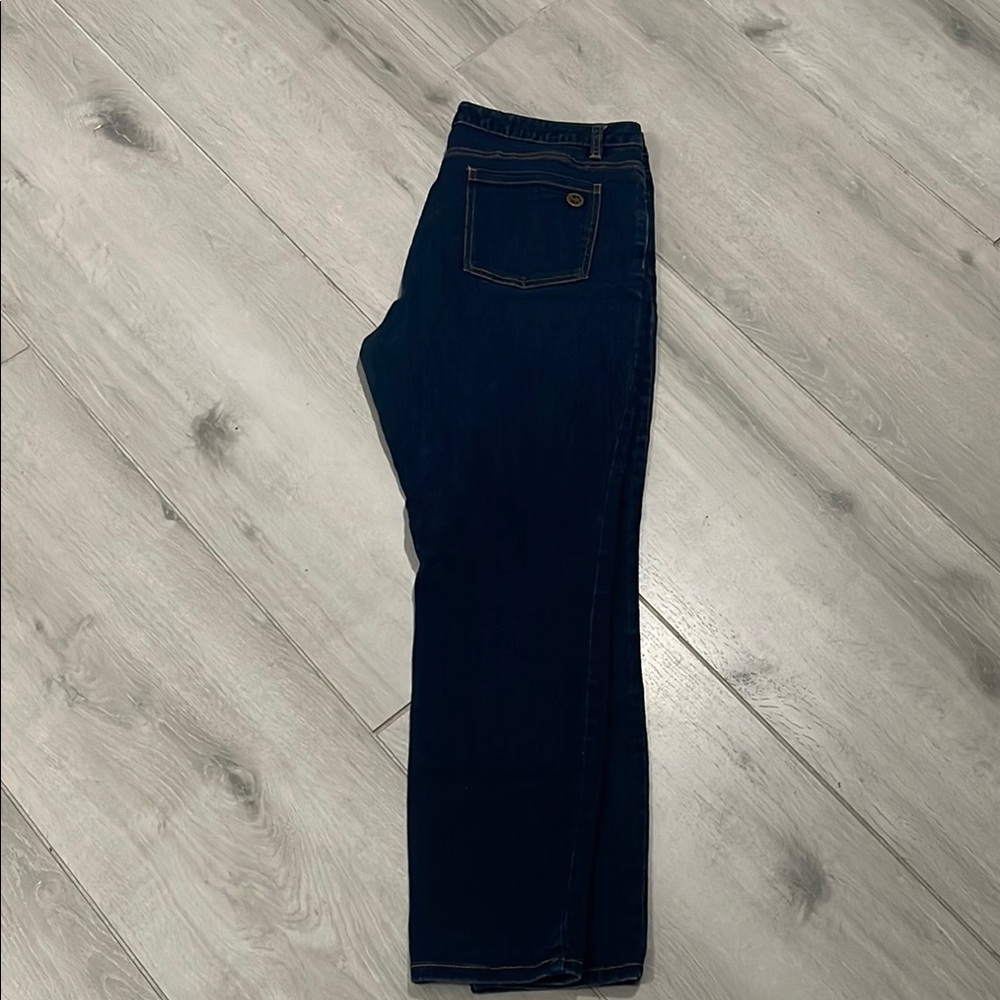 Michael Kors Skinny size 12 Women's Dark Blue Jeans
